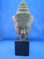 Thai Style Bronze Head
